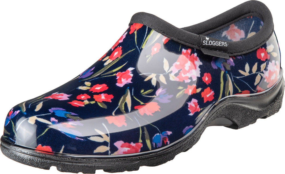 Principle Plastics Inc-Sloggers Womens Waterproof Comfort Shoe- Pigs Blue 6