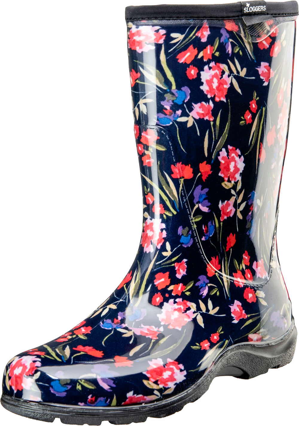 Principle Plastics Inc-Sloggers Womens Waterproof Comfort Boot- Pigs Blue 6